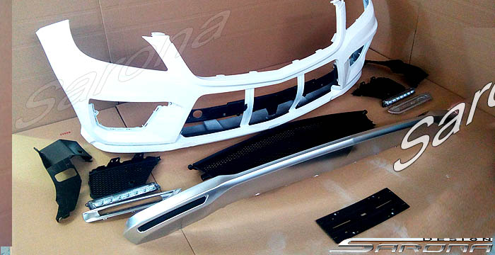 Custom Mercedes ML  SUV/SAV/Crossover Front Bumper (2012 - 2015) - $2900.00 (Part #MB-125-FB)